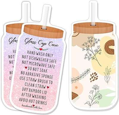 Cartes d'instructions d'entretien des gobelets instructions gobelets pour petites entreprises cartes en verre. DIAYTAR COTE D'IVOIRE  est votre complice pour des achats malins. Explorez notre boutique en ligne et dénichez des affaires incroyables sur une gamme variée de produits, allant de l'informatique à la maison en passant par la mode. Optez pour des produits de qualité à prix discount, sans compromis.