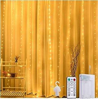 Guirlande lumineuse pation pour rideaux 300 lumières led 3x3m rideau de fenêtre avec télécommande. DIAYTAR COTE D'IVOIRE  - La boutique en ligne où qualité et discount se rencontrent. Parcourez notre vaste catalogue et trouvez tout ce dont vous avez besoin, de l'électroménager moderne à la dernière mode tendance. Ne sacrifiez pas votre budget pour obtenir des produits de qualité !