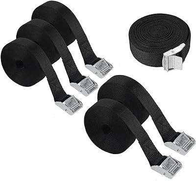 Sangles d'arrimage en nylon pillsbury paquet de 6 sangles à cliquet robustes avec clip. DIAYTAR COTE D'IVOIRE, votre partenaire de shopping discount en ligne, regroupe une large gamme de produits à prix cassés pour tous les amateurs de bonnes affaires. Faites des économies sur vos achats de la maison à l'électroménager, de l'informatique à la mode, grâce à DIAYTAR COTE D'IVOIRE !
