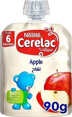 Purée de pommes nestlé cerelac 90g. DIAYTAR COTE D'IVOIRE  est votre destination en ligne pour des offres incroyables. Parcourez notre collection variée de produits discount, comprenant des articles pour la maison, l'électroménager, l'informatique, la mode et les gadgets, et découvrez des prix imbattables qui correspondent à toutes les bourses.