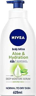 Lait corporel hydratant nivea à l'aloe vera pour peaux normales sèches. DIAYTAR COTE D'IVOIRE  est la référence en matière de produits discount en ligne. Parcourez notre catalogue et trouvez des articles indispensables pour la maison, des appareils électroménagers de qualité, des solutions informatiques abordables, des vêtements tendance et des gadgets à des prix incroyables.