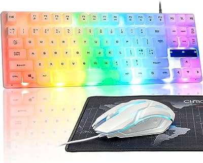 Chunshu rainbow led mini clavier de jeu souris combo 87 touches. Optez pour des achats malins avec DIAYTAR COTE D'IVOIRE, la boutique en ligne généraliste qui met à votre disposition une pléthore de produits discount. Décorez votre maison, équipez votre cuisine avec des électroménagers modernes, trouvez le dernier ordinateur portable ou mettez à jour votre garde-robe avec nos articles de mode à prix abordables. Découvrez un monde de bonnes affaires, à portée de clic !