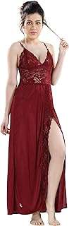 Chemise de nuit longue en satin uni pour femme taille. Faites des économies intelligentes avec DIAYTAR COTE D'IVOIRE . Parcourez notre boutique en ligne et trouvez des opportunités incroyables pour équiper votre maison, rester à la pointe de la technologie et vous habiller avec style, le tout à des tarifs défiant toute concurrence.