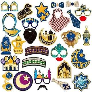 Goodrn 30 pièces accessoires de photomaton eid mubarak ensemble décorations amusantes du ramadan. Achetez intelligemment chez DIAYTAR COTE D'IVOIRE  et profitez de notre vaste sélection de produits discount. De la décoration pour votre maison aux ustensiles de cuisine en passant par les appareils électroménagers, notre boutique en ligne généraliste vous offre la possibilité de faire des économies tout en vous procurant des produits de qualité.