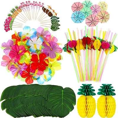 Ensemble de vaisselle à thème hawaïen de 172 pièces décorations de table de fête d'été délicates pour mariage. Faites des économies sur tous vos achats avec DIAYTAR COTE D'IVOIRE, la boutique en ligne qui propose une large gamme de produits discount. Que vous recherchiez des articles pour la maison, des appareils électroniques à la pointe de la technologie, des vêtements tendance ou des gadgets innovants, vous trouverez tout cela à des prix compétitifs chez DIAYTAR COTE D'IVOIRE . N'attendez plus pour bénéficier de nos offres imbattables et profitez d'une expérience d'achat en ligne optimale.