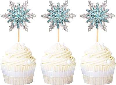 ! paquet de 24 décorations de cupcakes givrées doubles couches argentées et bleues. DIAYTAR COTE D'IVOIRE  - votre guichet unique en ligne pour des produits discount irrésistibles. Parcourez notre large éventail de gadgets innovants, d'équipements ménagers pratiques et de vêtements tendance à prix cassés. Ne manquez pas cette opportunité de faire de bonnes affaires et de réaliser des économies considérables.