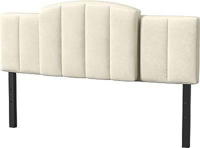 Tête de lit rembourrée en velours à plateau incurvé eskey 3. Vous recherchez des produits de qualité à prix imbattable pour améliorer votre quotidien ? DIAYTAR COTE D'IVOIRE  est votre solution discount pour tous vos besoins maison et bien-être. Des articles de bricolage aux accessoires de beauté, en passant par le linge de maison, notre catalogue répondra à toutes vos attentes sans pour autant peser sur votre porte-monnaie.