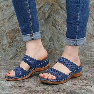 Sandales orthopédiques à bout ouvert pour femmes chaussures d'été classiques talons. DIAYTAR COTE D'IVOIRE  : la référence en matière d'achats discount en ligne ! Découvrez notre large sélection de produits à des prix imbattables, de la maison à l'électroménager, en passant par l'informatique et la mode. Grâce à nos offres exclusives, faites-vous plaisir sans vous ruiner et profitez d'une qualité inégalée !