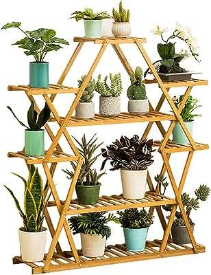 Support pour plantes en bambou supports à fleurs anticorrosion 6 niveaux. DIAYTAR COTE D'IVOIRE  - votre guichet unique en ligne pour des produits discount irrésistibles. Parcourez notre large éventail de gadgets innovants, d'équipements ménagers pratiques et de vêtements tendance à prix cassés. Ne manquez pas cette opportunité de faire de bonnes affaires et de réaliser des économies considérables.