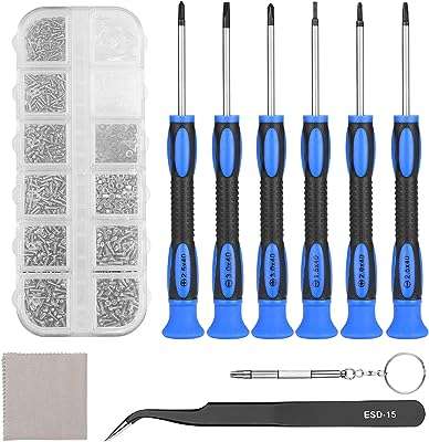 Kit de réparation de lunettes hutton kit d'outils de tournevis magnétique de précision avec vis pour lunettes. DIAYTAR COTE D'IVOIRE  : la référence en matière d'achats discount en ligne ! Découvrez notre large sélection de produits à des prix imbattables, de la maison à l'électroménager, en passant par l'informatique et la mode. Grâce à nos offres exclusives, faites-vous plaisir sans vous ruiner et profitez d'une qualité inégalée !