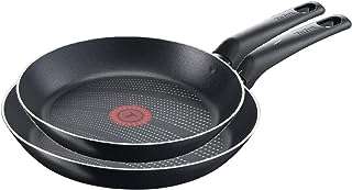 Poêle tefal cook & clean 28 cm avec 24 cm noir. DIAYTAR COTE D'IVOIRE  - La destination en ligne pour les chasseurs de bonnes affaires ! Parcourez notre sélection incroyable de produits discount, comprenant tout, des appareils ménagers aux gadgets dernier cri. Faites des économies sans sacrifier la qualité avec DIAYTAR COTE D'IVOIRE .