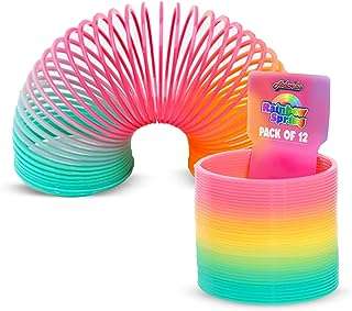 12 pièces adorbe grand ressort arc en ciel slinky de 25" | couleurs vives soulagement du stress. À la recherche de bonnes affaires en ligne ? Ne cherchez plus ! DIAYTAR COTE D'IVOIRE  vous offre un vaste choix de produits discount, de la maison à l'électroménager, en passant par l'informatique et la mode. Faites-vous plaisir à des prix incroyables et découvrez notre sélection dès maintenant.