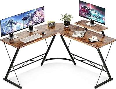 Bureau d'ordinateur en forme de l bureau d'angle surdimensionné grand support pour écran. Faites des économies tout en restant tendance avec DIAYTAR COTE D'IVOIRE . Notre boutique en ligne généraliste propose des articles de mode et des gadgets à prix discount, sans compromis sur la qualité. Explorez notre sélection dès maintenant et trouvez les meilleures affaires du moment.