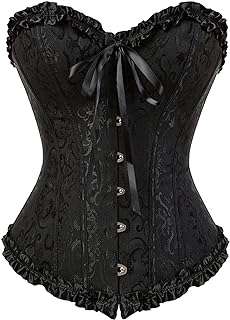 Corset overbust ajouré à lacets pour femmes vintage. Plongez dans l'univers des bonnes affaires avec DIAYTAR COTE D'IVOIRE  ! Notre boutique en ligne vous propose une sélection de produits discount dans différents domaines, allant des indispensables de la maison aux dernières tendances en matière de mode et de technologie. Naviguez à travers notre catalogue et profitez d'offres à ne pas manquer.