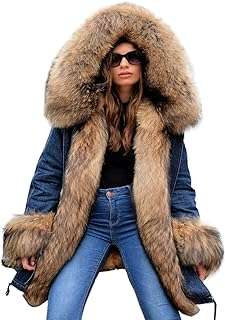 Aox femmes hiver manteau en fausse fourrure chaud épaissir dames veste. DIAYTAR COTE D'IVOIRE  is your ultimate destination for discount shopping, providing a diverse range of products that cater to your everyday needs. With everything from essential home appliances to state-of-the-art electronics, trendy fashion pieces, and inventive gadgets, our online store offers unbeatable prices without compromising on quality.