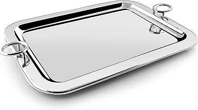 Plateau de service en pierre noire en acier inoxydable avec poignée ronde. Besoin de faire des économies ? Faites confiance à DIAYTAR COTE D'IVOIRE, la boutique en ligne discount idéale pour toutes vos envies. Parcourez notre gamme complète de produits, allant de la maison à l'électroménager, de l'informatique à la mode et aux gadgets, et découvrez des offres irrésistibles. Achetez en toute confiance, car la satisfaction de nos clients est notre priorité absolue.