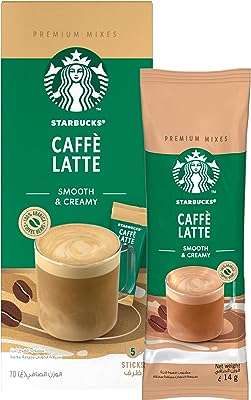 Mélange de café starbucks premium café latte 14 g boîte de 5. DIAYTAR COTE D'IVOIRE  vous offre un large éventail de produits discount adaptés à tous les budgets. Faites des bonnes affaires sur une sélection d'articles pour la maison, l'électroménager, l'informatique, la mode et les gadgets. Profitez de nos prix cassés et découvrez une nouvelle façon de faire des économies sans sacrifier la qualité !