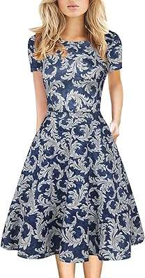 Robe élégante en coton décontractée à fleurs vintage avec poches 978. DIAYTAR COTE D'IVOIRE, votre source incontournable de produits discount à portée de clic. Parcourez notre collection complète de produits abordables pour équiper votre maison, améliorer votre électroménager, fournir votre informatique, compléter votre garde-robe et découvrir les derniers gadgets. Optez pour une expérience de shopping en ligne pratique et économique avec DIAYTAR COTE D'IVOIRE .