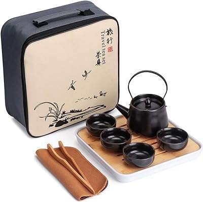 Service à thé en porcelaine tendre avec infuseur de voyage. DIAYTAR COTE D'IVOIRE  - la source ultime de produits discount pour toutes vos envies. Parcourez notre gamme variée, allant de l'informatique à la mode et choisissez parmi une multitude de produits de qualité à des prix qui font sourire votre portefeuille.