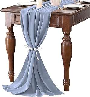 Chemin de table en mousseline de soie 27x120 pouces tissu transparent romantique pour décorations. Découvrez DIAYTAR COTE D'IVOIRE, votre destination en ligne pour des bonnes affaires sans compromis sur la qualité. Parcourez notre large éventail de produits discount allant de l'électroménager à l'informatique en passant par la mode et les gadgets. Faites de vraies économies en choisissant le meilleur rapport qualité-prix.
