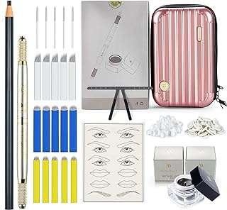 Kit de microblading mokohua fournitures avec stylo à sourcils microblade kits revêtement pour débutants. DIAYTAR COTE D'IVOIRE, le choix parfait pour tous les chasseurs de bonnes affaires. Plongez dans notre boutique en ligne et explorez notre large sélection d'articles discount, comprenant tout, des articles pour la maison à l'électroménager, en passant par l'informatique, la mode et les gadgets. Faites des économies substantielles sans sacrifier la qualité et donnez une nouvelle dimension à votre expérience de shopping en ligne.