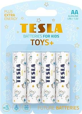 Pile aa tesla kids + jouets alcalins plus feuille d'alimentation supplémentaire. DIAYTAR COTE D'IVOIRE  - votre partenaire discount pour une vie plus abordable. Nous vous présentons une vaste sélection de produits de qualité à des prix imbattables, allant de l'électroménager performant aux articles de mode élégants. Achetez malin avec nous et réalisez d'importantes économies.