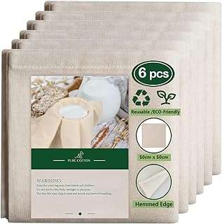 6 pièces 50" x 100 % coton réutilisable ultra doux non blanchi pour l'enroulement. Privilégiez le style sans vous ruiner avec DIAYTAR COTE D'IVOIRE . Notre boutique en ligne propose une sélection de produits mode et gadgets à des prix défiant toute concurrence. Vous trouverez chez nous les tendances du moment à des tarifs abordables. Profitez de cette opportunité et faites-vous plaisir sans vous ruiner.