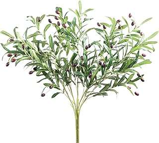 Branches d'olivier artificielles de 3 pièces olivier artificiel pour une décoration. Choisissez DIAYTAR COTE D'IVOIRE  pour vos achats discount en ligne. Parcourez notre sélection étendue comprenant des produits pour tous les besoins, que ce soit pour la maison, l'électroménager, l'informatique, la mode ou les gadgets. Profitez de notre politique de prix bas et économisez tout en trouvant des articles de qualité.