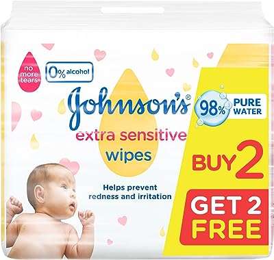 Johnson's baby lingettes extra sensibles eau pure à 98 % 56. DIAYTAR COTE D'IVOIRE  est là pour rendre votre budget heureux et votre shopping facile. Parcourez notre gamme complète de produits discount de qualité supérieure allant de la maison à l'électroménager, de l'informatique à la mode, et trouvez des articles pour chaque aspect de votre vie à des prix imbattables!