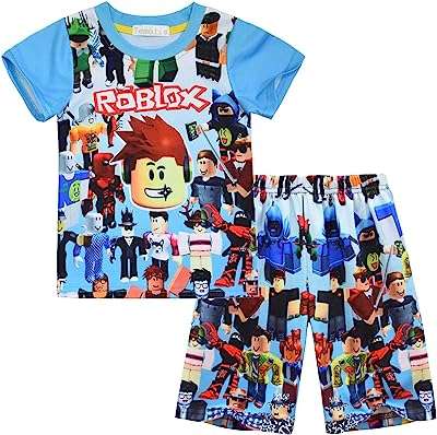 Pyjama roblox pour garçons t shirt et pantalon à manches courtes timoli vêtements de nuit. Faites des économies sur tous vos achats avec DIAYTAR COTE D'IVOIRE . Notre boutique en ligne vous propose des articles de qualité à prix cassés, que ce soit pour votre maison, l'électroménager, l'informatique ou encore la mode. Ne cherchez plus ailleurs, les meilleures offres discount sont chez nous !