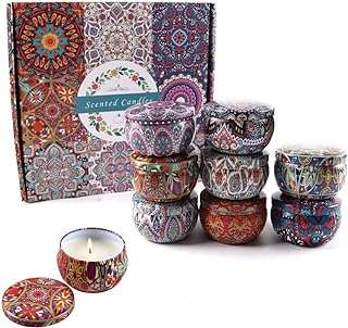 Coffret cadeau de bougies parfumées 9 portables en étain aromathérapie relaxante sans fumée avec cire. DIAYTAR COTE D'IVOIRE, la boutique en ligne où vous trouverez tout ce dont vous avez besoin à petit prix ! Profitez de notre sélection discount de produits pour la maison, l'électroménager, l'informatique, la mode et les gadgets, sans pour autant compromettre la qualité. Faites de bonnes affaires tout en profitant d'une expérience de shopping pratique et sécurisée.