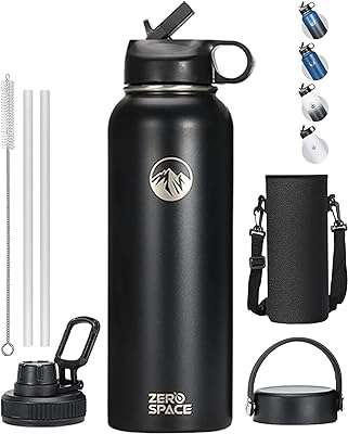 Bouteille d'eau à double paroi zero spacetm en acier inoxydable 18 8 avec paille pour enfants. DIAYTAR COTE D'IVOIRE  deviendra rapidement votre référence pour tous vos besoins discount en ligne. Découvrez notre vaste assortiment de produits allant des indispensables de la maison aux dernières innovations technologiques, en passant par les vêtements et les accessoires de mode à prix cassés. Profitez de notre offre exceptionnelle dès maintenant !