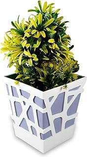 Sharpex jardinière à arrosage automatique pot de fleurs décoratif moderne en plastique italien pour toutes. DIAYTAR COTE D'IVOIRE  - Votre adresse en ligne pour des offres discount irrésistibles. Trouvez tout ce dont vous avez besoin, du mobilier aux appareils électroniques en passant par les tendances de la mode, et profitez de nos prix imbattables. Réinventez votre façon de faire des achats et économisez dès maintenant !