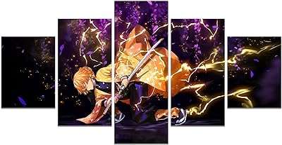Affiche d'anime zenitsu imprimée sur toile art mural pour salon décoration. DIAYTAR COTE D'IVOIRE, votre destination en ligne pour tous les produits discount dont vous avez besoin. Explorez notre large gamme de produits, allant des gadgets de dernière génération aux vêtements à la mode, en passant par les équipements informatiques et bien plus encore, le tout à des prix imbattables.
