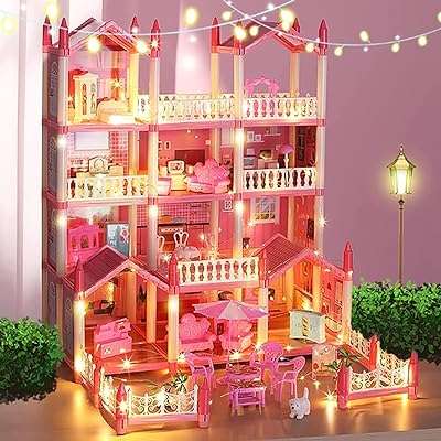 Maison de poupée massive à 4 étages avec 14 pièces poupées. DIAYTAR COTE D'IVOIRE, votre partenaire shopping pour des bonnes affaires au quotidien. Profitez de notre large sélection de produits de qualité à prix réduits, allant des appareils électroménagers indispensables aux dernières tendances de la mode, en passant par les gadgets high-tech et les accessoires informatiques incontournables.