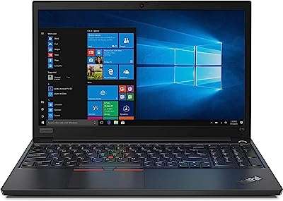 Ordinateur portable lenovo thinkpad e15 2e génération 156" fhd intel quad-core i5-1135g7 (mieux que le