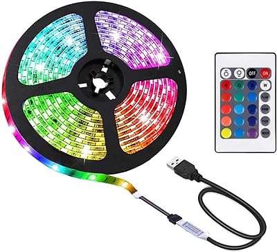 Bande lumineuse led multicolore étanche usb rvb 2m avec télécommande bande flexible pour chambre. Ne dépensez pas plus que nécessaire, et optez pour DIAYTAR COTE D'IVOIRE  ! Notre boutique en ligne spécialisée dans les produits discount propose une large gamme d'articles pour la maison, l'électroménager, l'informatique, la mode et les gadgets, tous offerts à des prix défiant toute concurrence. Profitez de cette opportunité pour économiser tout en vous offrant ce dont vous avez besoin.