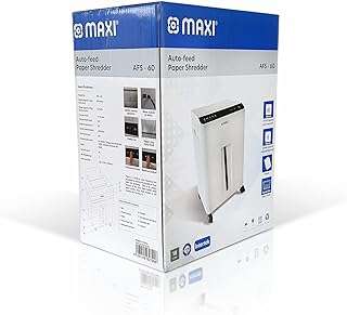 Maxi destructeur de papier auto coupant. détruit 6 feuilles (80 g m2) de papier cartonné et agrafes.. Avec DIAYTAR COTE D'IVOIRE, vous pouvez profiter de produits discount de qualité supérieure sans compromettre votre budget. Notre boutique en ligne propose une vaste sélection d'articles, allant des essentiels pour la maison aux gadgets dernier cri, tous proposés à des prix compétitifs pour vous offrir un véritable rapport qualité-prix.