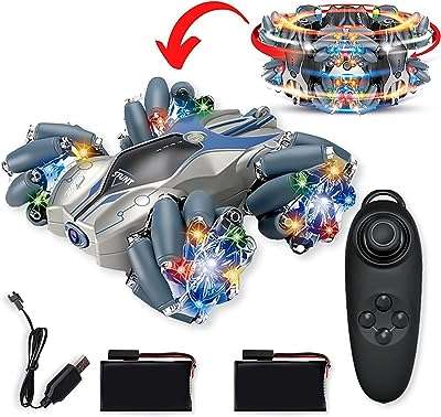 Vito voiture de cascade télécommandée double face 360° 45° rotation tournante pour garçons. DIAYTAR COTE D'IVOIRE  est l'adresse incontournable pour tous ceux qui cherchent des produits discount en ligne. Parcourez notre site et trouvez des offres imbattables sur une grande variété de produits, des articles pour la maison aux produits high-tech en passant par les dernières tendances mode et les gadgets les plus recherchés.