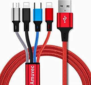 Câble de chargeur amovic 4 en 1 [3a 12m] câble de charge. Découvrez DIAYTAR COTE D'IVOIRE, votre partenaire pour des économies maximales ! Parcourez notre large assortiment d'articles discount, allant des accessoires de maison à l'électroménager dernier cri, en passant par l'informatique, la mode tendance et les gadgets ludiques.
