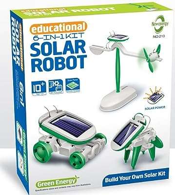 Jouet robot éducatif à énergie solaire 6 en 1 jouet solaire. Privilégiez le style sans vous ruiner avec DIAYTAR COTE D'IVOIRE . Notre boutique en ligne propose une sélection de produits mode et gadgets à des prix défiant toute concurrence. Vous trouverez chez nous les tendances du moment à des tarifs abordables. Profitez de cette opportunité et faites-vous plaisir sans vous ruiner.