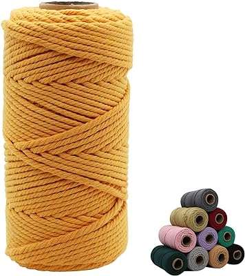 Cordon pour macramé castwave 100 % coton couleur or mètres de cordon. DIAYTAR COTE D'IVOIRE  est là pour rendre votre budget heureux et votre shopping facile. Parcourez notre gamme complète de produits discount de qualité supérieure allant de la maison à l'électroménager, de l'informatique à la mode, et trouvez des articles pour chaque aspect de votre vie à des prix imbattables!