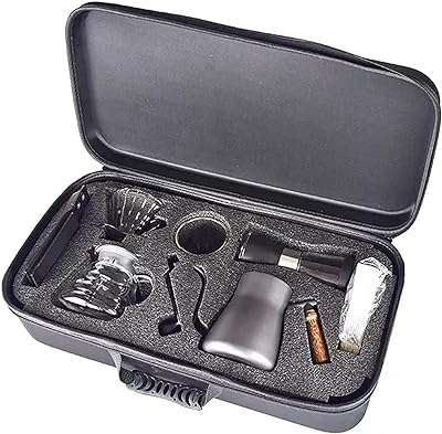 Coffret cadeau pour cafetière à échelle v60 avec minuterie de bouilloire et filtre en papier. DIAYTAR COTE D'IVOIRE, la boutique en ligne discount qui révolutionne votre shopping quotidien ! Profitez de prix mini sur une large gamme de produits, de la literie aux ordinateurs en passant par les appareils électroménagers et les tendances mode. Ne manquez pas nos offres exceptionnelles pour faire de bonnes affaires !
