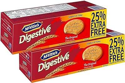 Biscuits digestifs mcvitie's 500g x 2 (pack de 2). Plongez dans l'univers de DIAYTAR COTE D'IVOIRE, votre boutique en ligne de référence pour des offres discount incroyables. Des indispensables pour la maison aux appareils électroménagers haut de gamme, en passant par les produits informatiques de qualité et les articles de mode tendance, nous sommes là pour vous offrir une expérience shopping exceptionnelle à des prix défiant toute concurrence. Ne manquez pas cette opportunité de faire des économies tout en ajoutant de la valeur à votre quotidien !