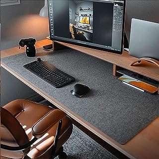 Grand sous main en feutre | tapis d'ordinateur pour bureau (36" x 12") de clavier. Faites des économies sur tous les fronts avec DIAYTAR COTE D'IVOIRE . Parcourez notre boutique en ligne et trouvez tout ce dont vous avez besoin, des appareils électroménagers dernier cri aux vêtements à la mode, en passant par les gadgets high-tech, le tout à des prix imbattables.