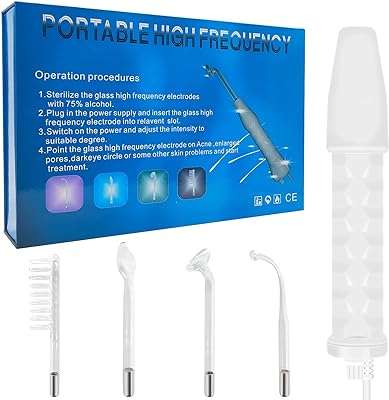 Machine faciale haute fréquence baguette électrique portable fréquence goronp 4 en 1 appareil de beauté. À la recherche d'idées cadeaux originales et abordables ? Parcourez notre sélection de gadgets à prix discount sur DIAYTAR COTE D'IVOIRE  et faites plaisir à vos proches sans vous ruiner. Des gadgets high-tech aux objets insolites, notre boutique en ligne saura vous surprendre.