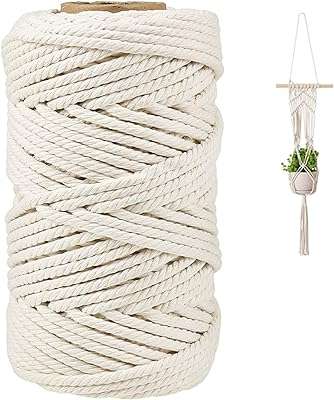 Cordon en coton pour macramé 3 mm x 218 m cordon. Plongez dans l'univers économique de DIAYTAR COTE D'IVOIRE, votre boutique en ligne incontournable pour les bonnes affaires. Parcourez notre sélection abondante de produits discount allant de la maison à l'électroménager, en passant par l'informatique et la mode. Économisez dès maintenant sur tous vos achats chez DIAYTAR COTE D'IVOIRE !