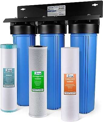 Système de filtration d'eau pour toute la maison i spring avec filtres de réduction des sédiments. DIAYTAR COTE D'IVOIRE, votre destination en ligne pour des produits discount de qualité. Avec notre large choix de produits allant de la maison à la technologie, en passant par la mode et les gadgets, vous êtes assuré de trouver tout ce dont vous avez besoin à des prix défiant toute concurrence.