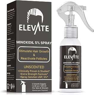 Spray pour la croissance des cheveux minoxidil 5 % pour hommes et femmes par elevate. DIAYTAR COTE D'IVOIRE  vous offre des produits discount exceptionnels, sans compromis sur la qualité. Parcourez notre sélection variée comprenant des appareils électroménagers fiables, des gadgets innovants et des tendances mode à des prix défiant toute concurrence.