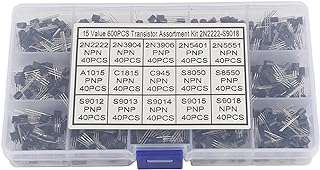 600 pièces 15 types de transistors mixtes kit de boîte d'assortiment to 92 un interrupteur. À la recherche de bonnes affaires ? Ne cherchez plus ! DIAYTAR COTE D'IVOIRE  est là pour vous. Avec une gamme complète de produits discount, allant de la maison à l'électroménager, de l'informatique à la mode et aux gadgets tendance, vous trouverez sûrement ce que vous cherchez tout en réalisant des économies substantielles.